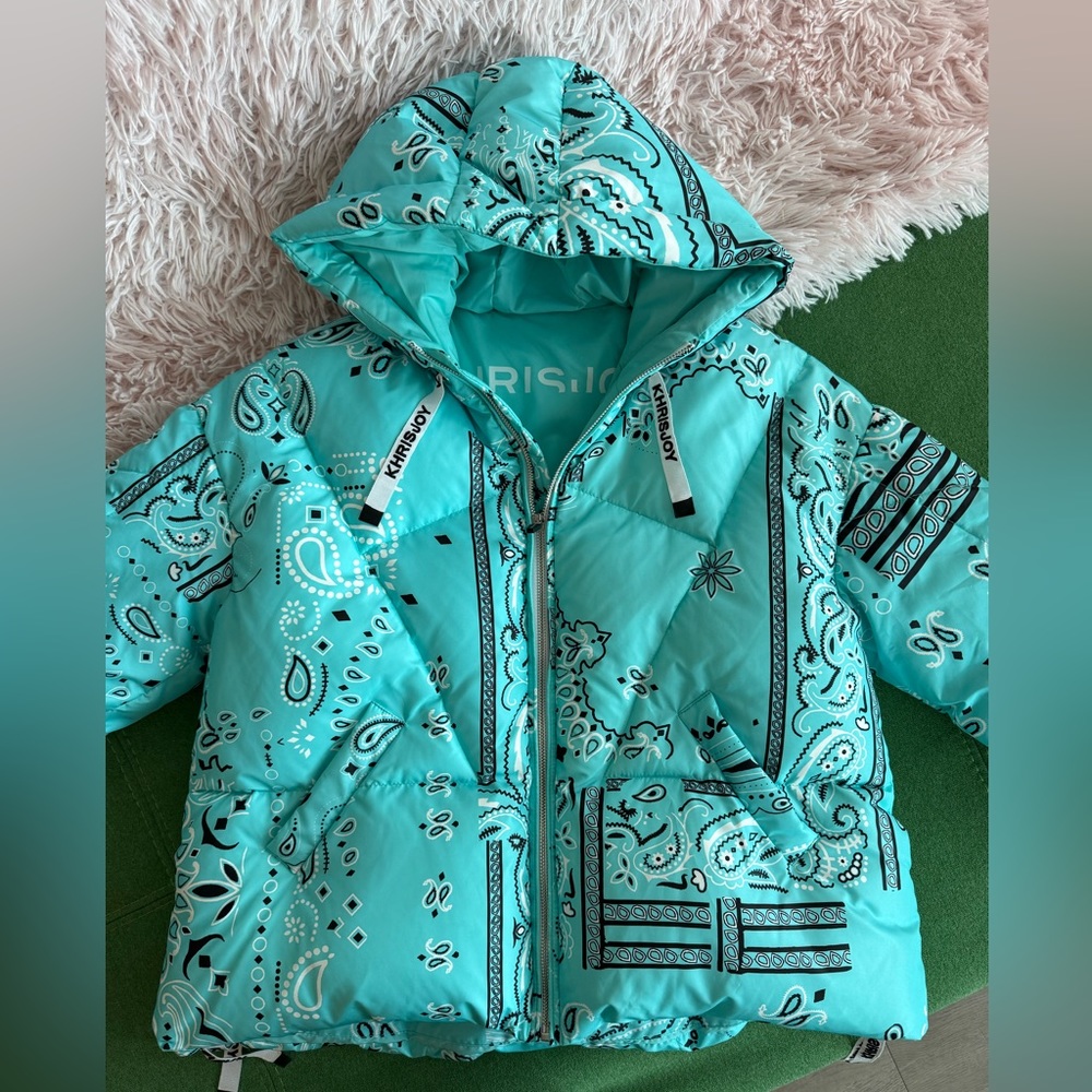 SOLD Kirsjoy Bandana Puffer Jacket